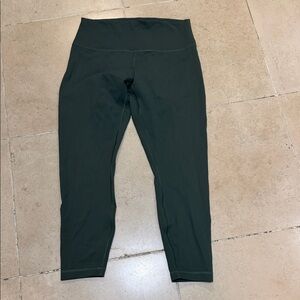 lululemon athletica Dark Green Leggings